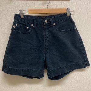 High Sierra 90’s style black high wasted Jean shorts size 6